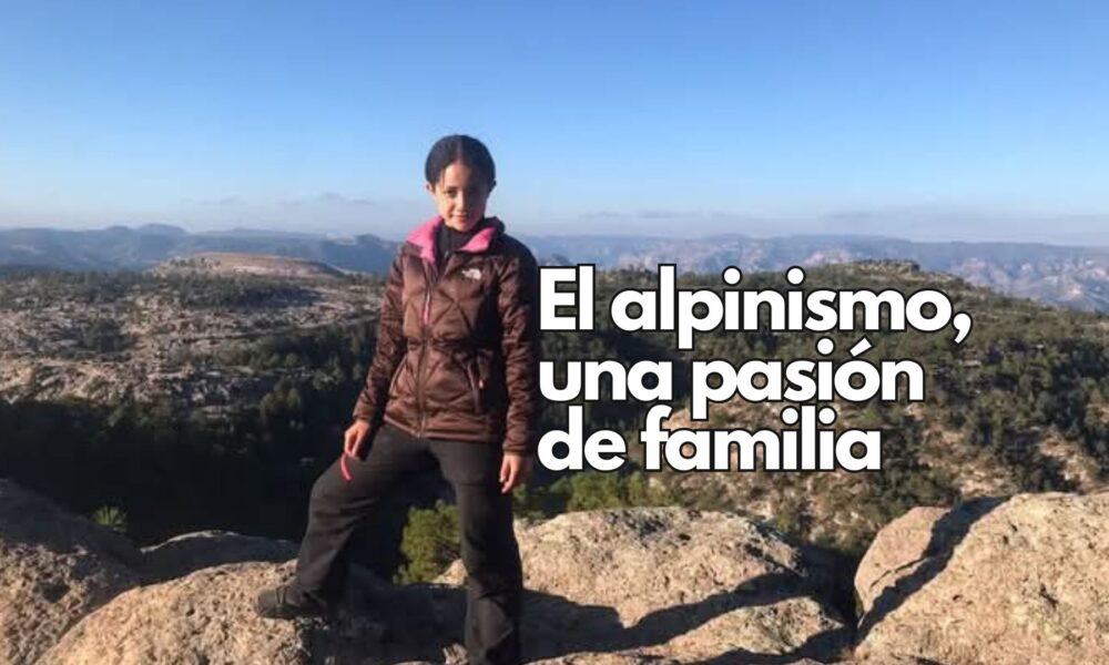 Mía Miranda, alpinista de Chihuahua de 12 años, ha conquistado cumbres como el Pico de Orizaba y el Nevado de Colima. Conoce su historia y su pasión por la montaña.