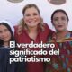 Maru Campos destaca que ser patriota es respetar la ley, rechazar el crimen y construir un México libre, próspero y unido.
