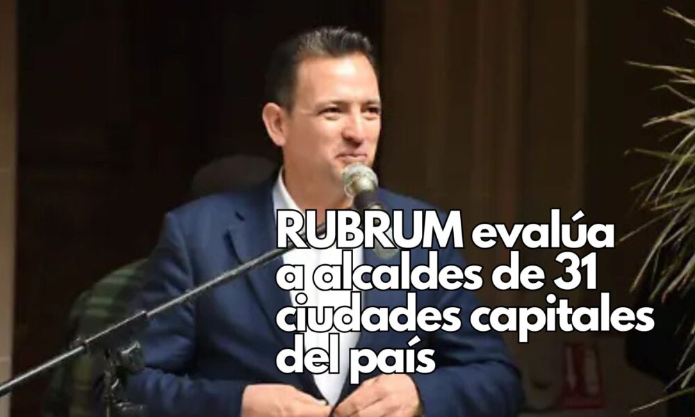 Marco Bonilla obtiene el primer lugar en evaluación de RUBRUM, destacando en trabajo, servicios y cercanía con la ciudadanía