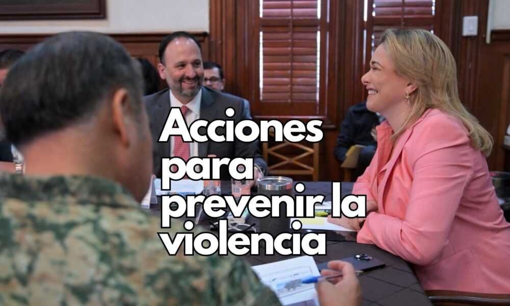 Gobernadora y autoridades acuerdan reforzar seguridad en Chihuahua