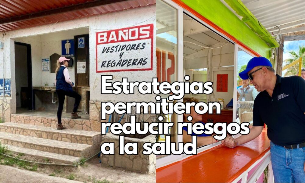 Refuerza Coespris operativo sanitario en zonas turísticas de Chihuahua durante Semana Santa