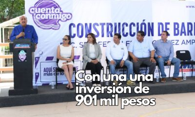 Arranca SEyD construcción de barda perimetral en secundaria de Matamoros