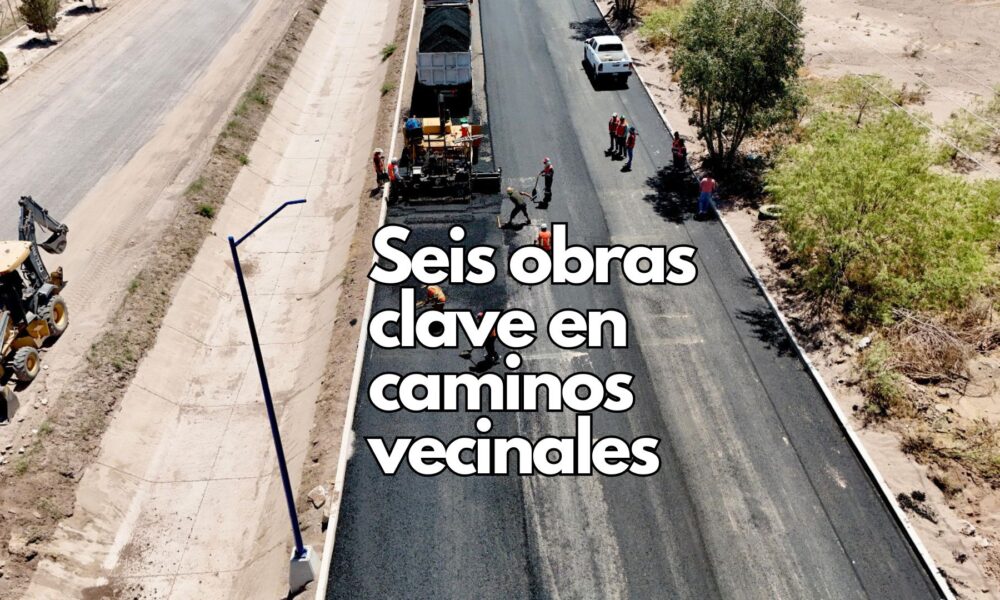 Obras viales mejoran movilidad en Delicias y región