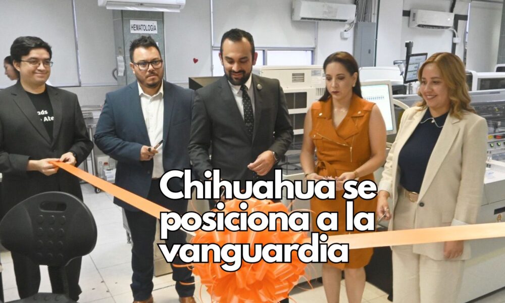 Chihuahua se posiciona a la vanguardia con nuevo equipo de laboratorio de alta tecnología en el Hospital Zubirán