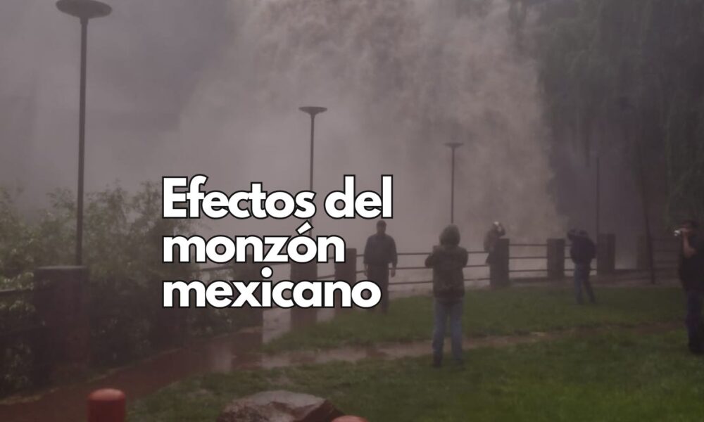 Buenaventura y Guachochi registran 50 mm de lluvia por monzón mexicano