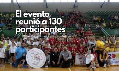 Alumnado de preescolar compite en 9 pruebas físicas, acompañados por madres, padres y docentes