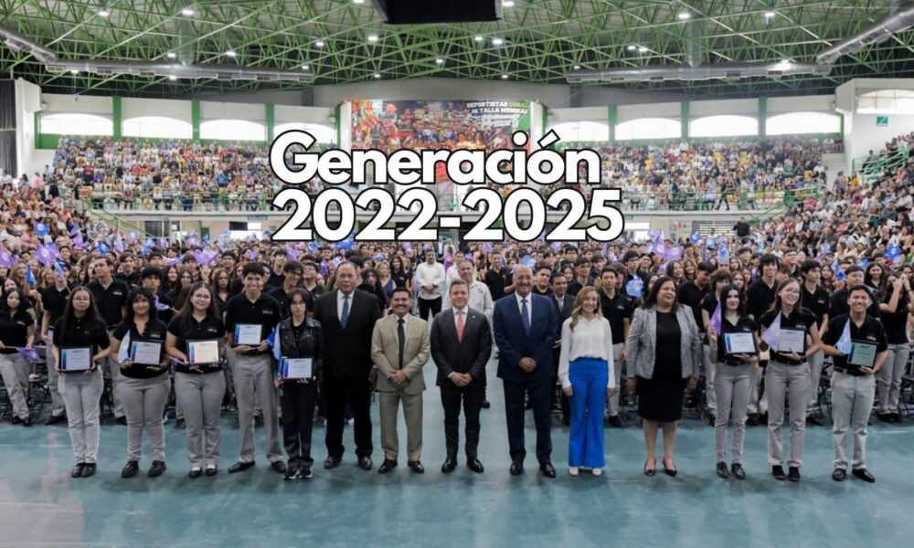 Egresan 11 mil 620 estudiantes de la generación 2022-2025 del Cobach