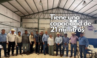 Entrega Secretaría de Desarrollo Rural equipo e insumos a más de 100 productores lecheros en Rosales