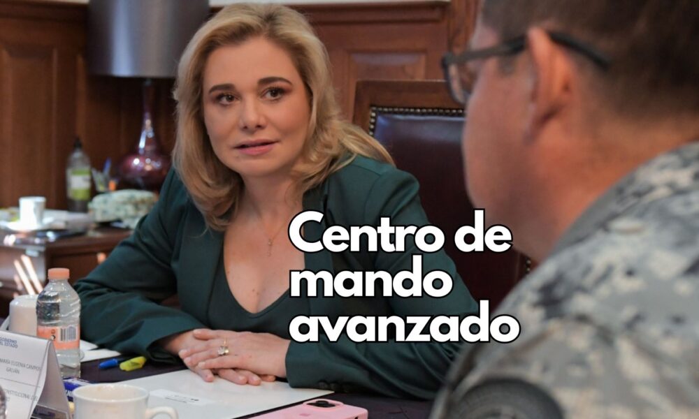 Gobernadora Maru Campos y Guardia Nacional coordinan estrategias de seguridad en Ciudad Juárez con nuevo centro de mando y patrullajes conjuntos.