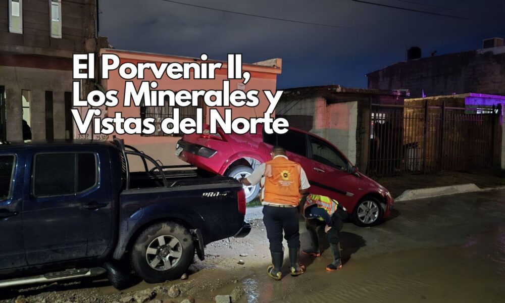 Activan Plan DN-III en Chihuahua capital tras intensas lluvias