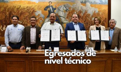 La Secretaría de Educación y Deporte (SEyD), firmó un convenio de colaboración con el Colegio de Educación Profesional Técnica del Estado de Chihuahua (Conalep)